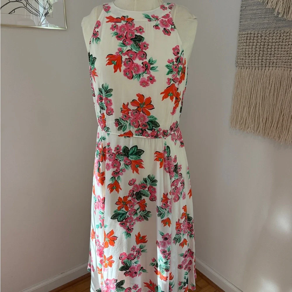 Ann Taylor Floral Sleeveless Dress - Picture 5 of 11